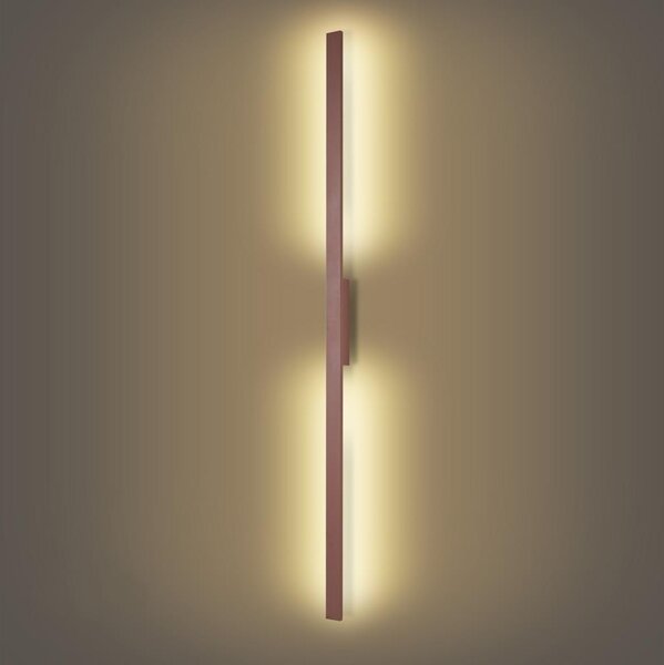 Brilagi - LED vonkajšie nástenné svietidlo LUNA LED/30W/230V 3000K IP65 150 cm hnedé CRI 90