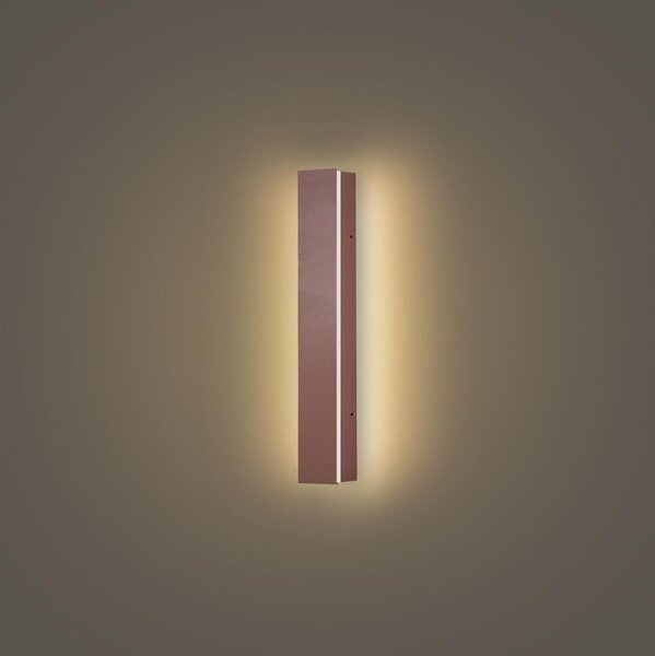 Brilagi - vonkajšie nástenné LED svietidlo LINEAR LED/8W/230V 3000K IP65 30 cm hnedé CRI 90