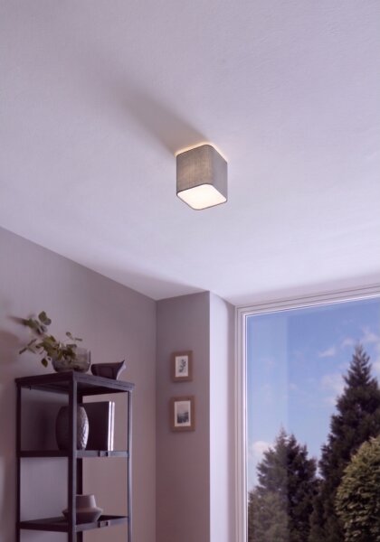 Eglo 99304 - Stropné svietidlo POSADERRA 1xE27/28W/230V