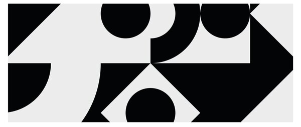 Obraz - Geometrická abstrakcia N⁰1 (120x50 cm)