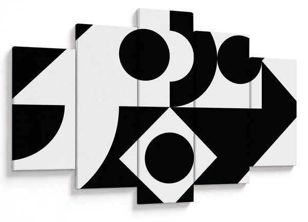 Obraz - Geometrická abstrakcia N⁰1 (150x105 cm)