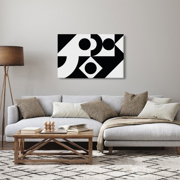 Obraz - Geometrická abstrakcia N⁰1 (90x60 cm)