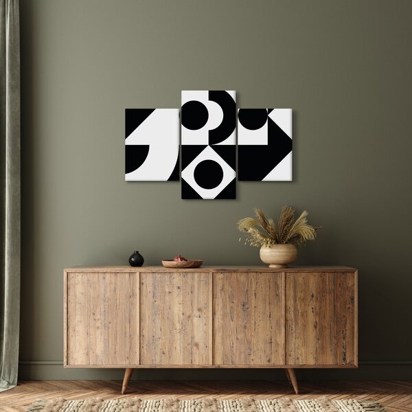 Obraz - Geometrická abstrakcia N⁰1 (90x60 cm)