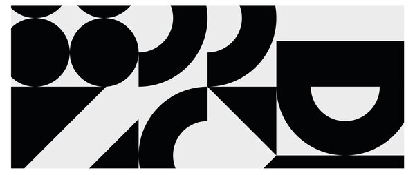Obraz - Geometrická abstrakcia N⁰2 (120x50 cm)