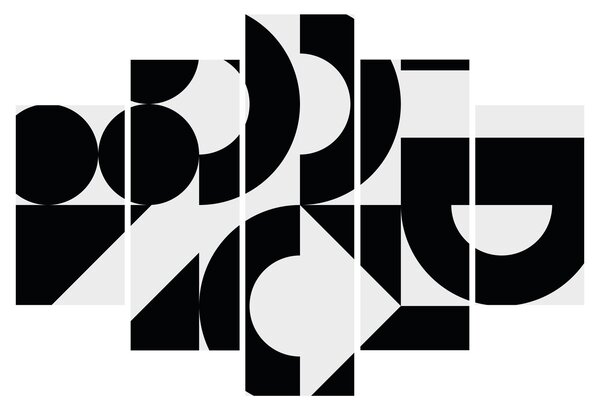 Obraz - Geometrická abstrakcia N⁰2 (150x105 cm)