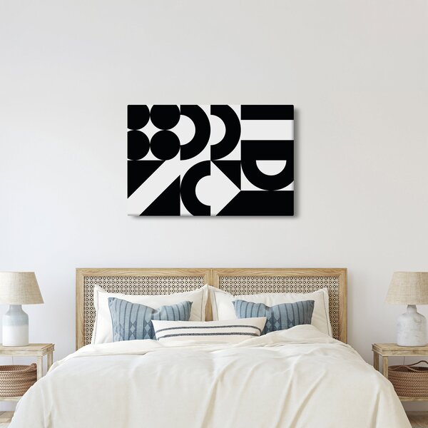 Obraz - Geometrická abstrakcia N⁰2 (90x60 cm)