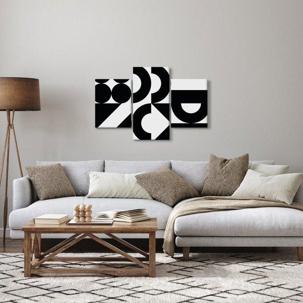 Obraz - Geometrická abstrakcia N⁰2 (90x60 cm)