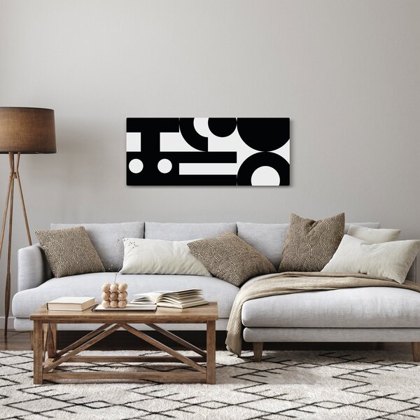 Obraz - Geometrická abstrakcia N⁰3 (120x50 cm)