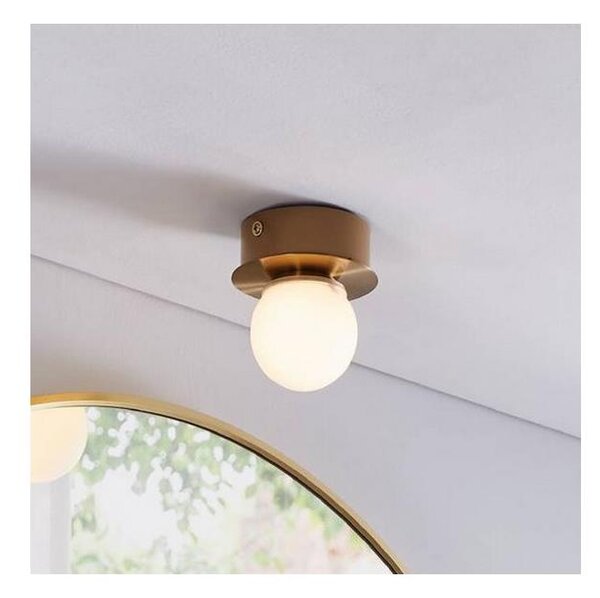 Eglo 900658 - LED Kúpeľňové stropné svietidlo MOSIANO LED/3,3W/230V IP44 zlatá