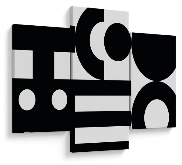 Obraz - Geometrická abstrakcia N⁰3 (90x60 cm)