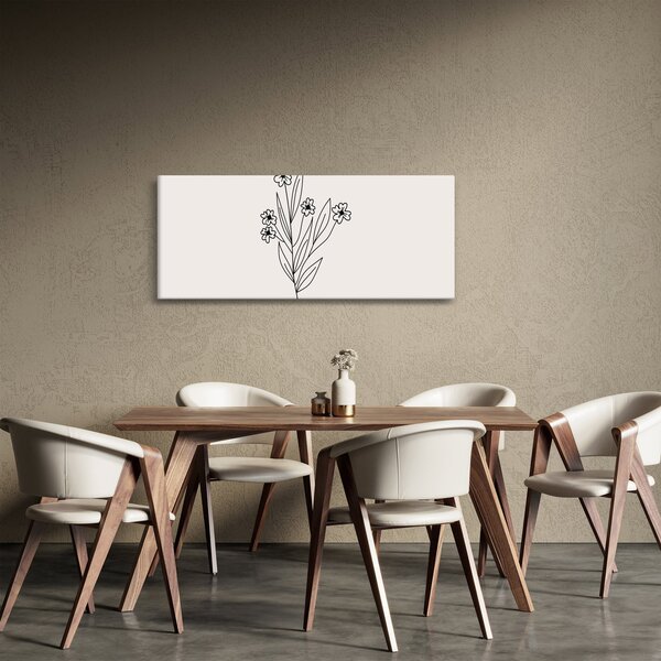 Obraz - Lúčny kvet N⁰1 (120x50 cm)