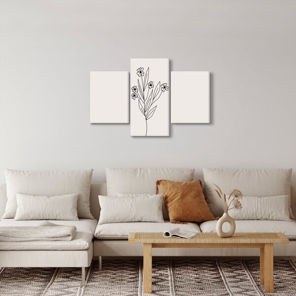 Obraz - Lúčny kvet N⁰1 (90x60 cm)