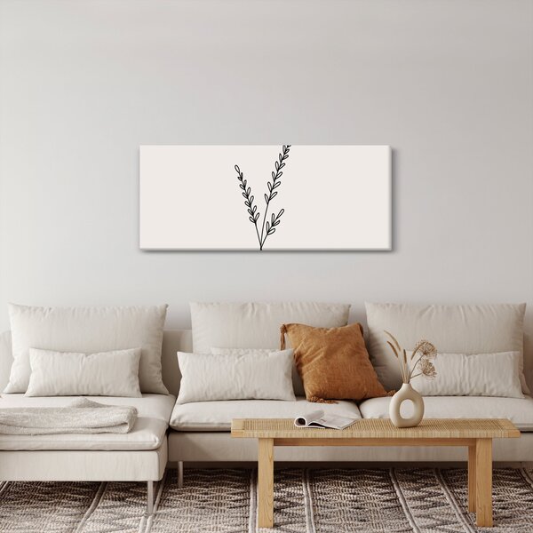 Obraz - Lúčny kvet N⁰2 (120x50 cm)