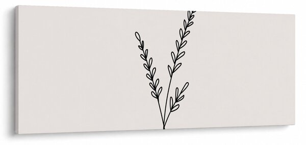 Obraz - Lúčny kvet N⁰2 (120x50 cm)