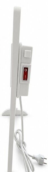 Infračervený vykurovací panel BestBerg BIPW-425 / 425 W / do 12 m² / Wi-Fi / časovač / biely