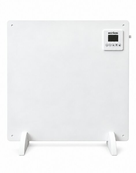 Infračervený vykurovací panel BestBerg BIPW-425 / 425 W / do 12 m² / Wi-Fi / časovač / biely