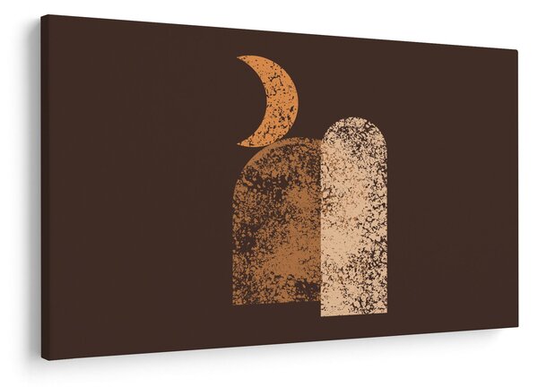 Obraz - Oranžové oblúky N⁰2 (90x60 cm)