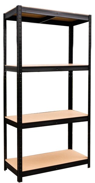 Regál GWI0582 čierny 70x150x30 cm