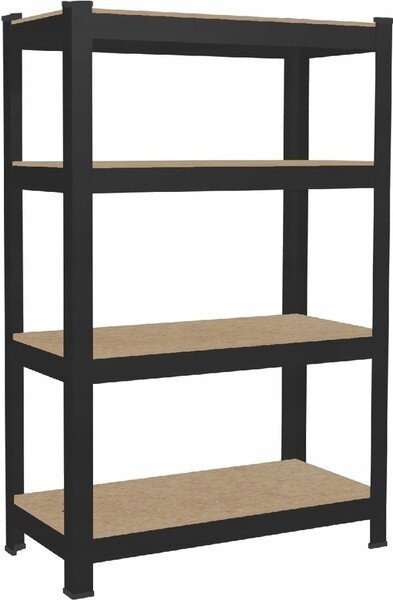 Regál GWI0582 čierny 70x150x30 cm