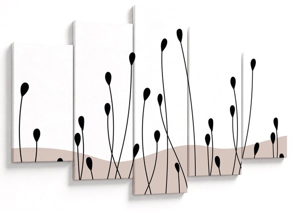 Obraz - Grafická lúka N⁰1 (150x105 cm)