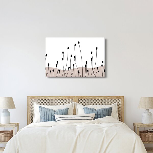 Obraz - Grafická lúka N⁰1 (90x60 cm)