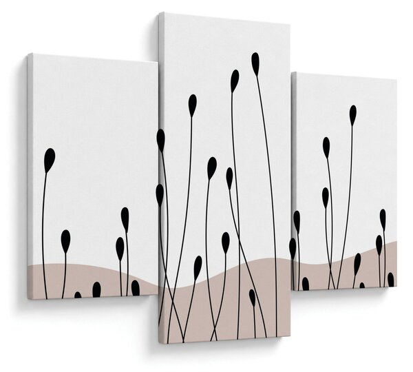 Obraz - Grafická lúka N⁰1 (90x60 cm)