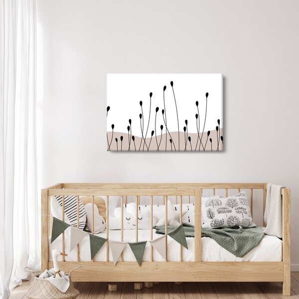 Obraz - Grafická lúka N⁰1 (90x60 cm)
