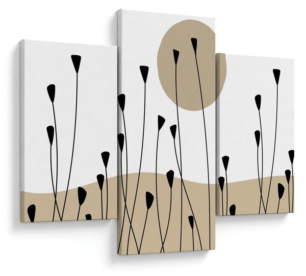 Obraz - Grafická lúka N⁰2 (90x60 cm)