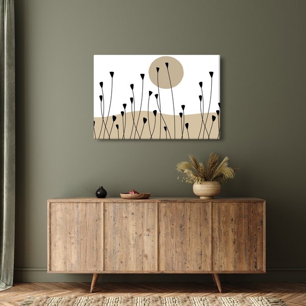 Obraz - Grafická lúka N⁰2 (90x60 cm)