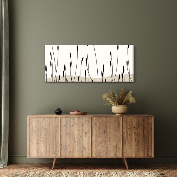 Obraz - Grafická lúka N⁰3 (120x50 cm)