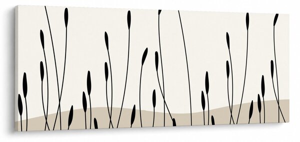 Obraz - Grafická lúka N⁰3 (120x50 cm)