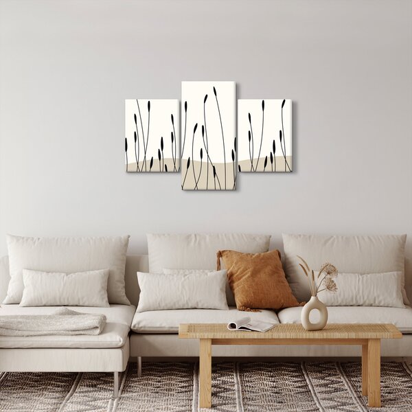 Obraz - Grafická lúka N⁰3 (90x60 cm)