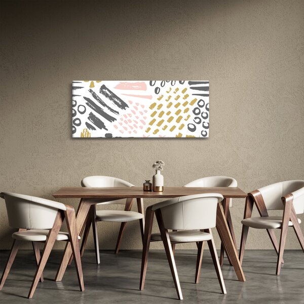 Obraz - Abstraktné ťahy (120x50 cm)