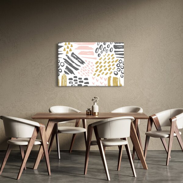 Obraz - Abstraktné ťahy (90x60 cm)