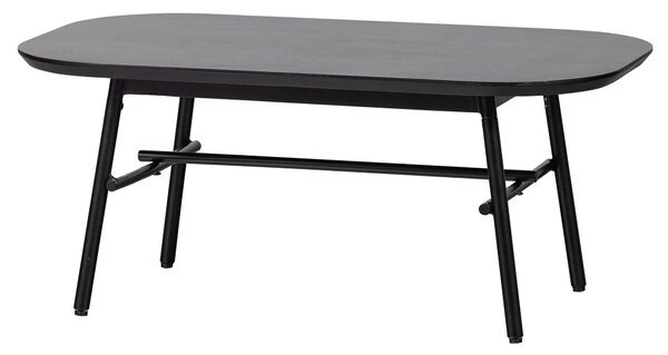 MUZZA Konferenčný stolík legance 43 x 100 cm čierny