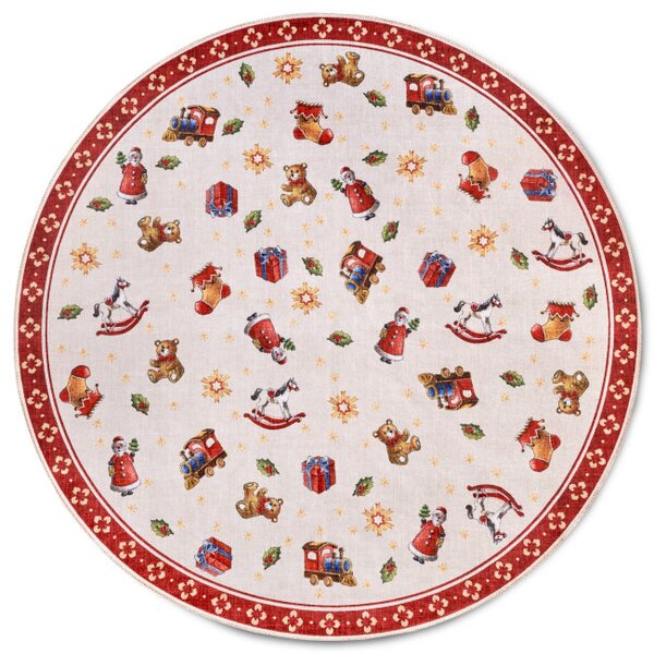 Koberec Toy's Delight Villeroy & Boch červený / viacfarebný kruh