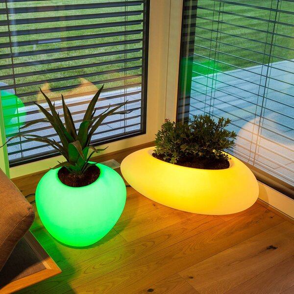 Dekoratívna lampa Storus VII LED RGBW, biela farba na sadenie
