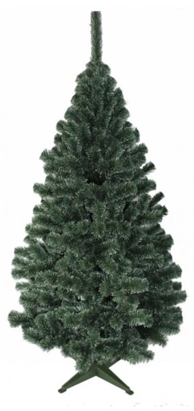 JAKS Vianočný stromček jedľa lux zeleno biela 220 cm
