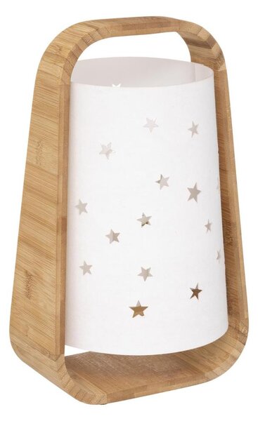 Atmosphera - Stolná lampa STARS 1xE14/40W/230V bambus