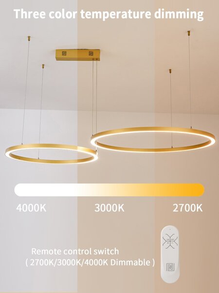 Immax NEO 07218L LED závesné stropné svietidlo CANTO | 60W integrovaný LED zdroj