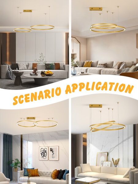 Immax NEO 07218L LED závesné stropné svietidlo CANTO | 60W integrovaný LED zdroj