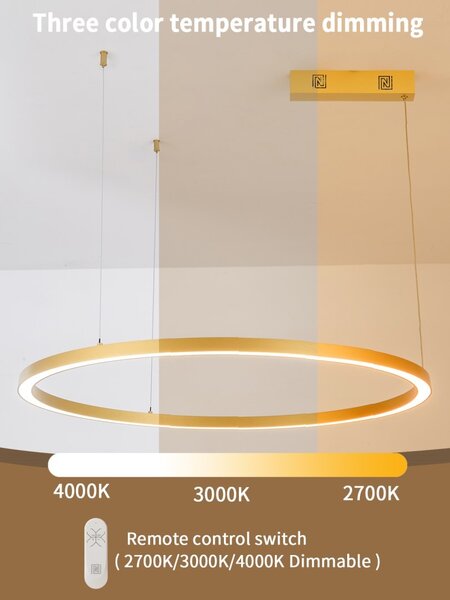 Immax NEO 07217L LED závesné stropné svietidlo CANTO | 60W integrovaný LED zdroj