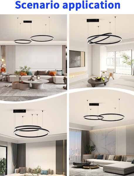 Immax NEO 07216L LED závesné stropné svietidlo CANTO | 60W integrovaný LED zdroj
