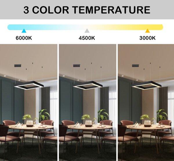 Immax NEO 07173L LED závesné stropné svietidlo CANTO SLIM | 60W integrovaný LED zdroj