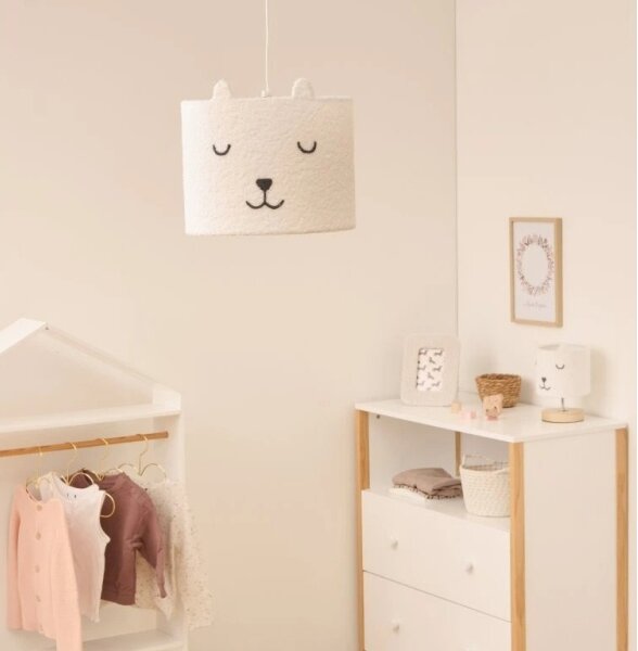 Atmosphera - Detský luster na lanku TOXEY 1xE27/25W/230V medvedík