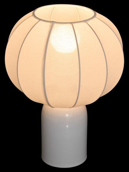 Atmosphera - Stolná lampa TOBIE 1xE27/60W/230V biela