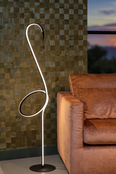 Lucide L057451499 LED stojacia lampa FLAMINGO | 14W integrovaný LED zdroj | RGBK
