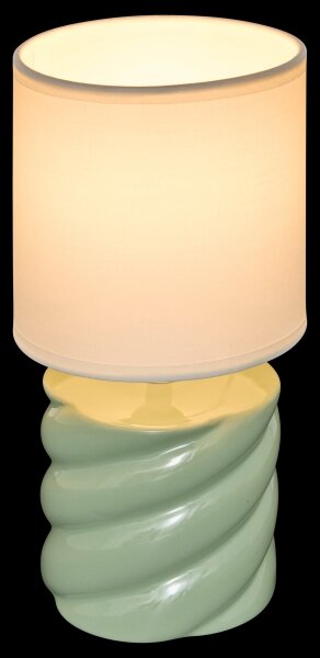 Atmosphera - Stolná lampa NOLY 1xE14/40W/230V zelená