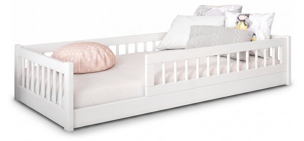 Detská montessori posteľ Dores 80x180 - biela