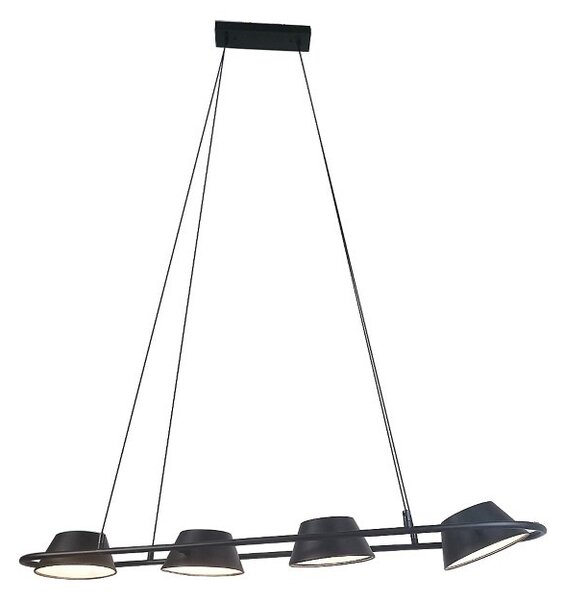 Rabalux 98072218 LED závesné stropné svietidlo Odiss | 36W integrovaný LED zdroj | 1850lm | 3000K